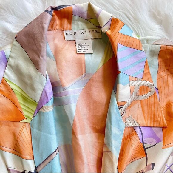 Doncaster Multicolor Abstract Sleeveless Top - Picture 9 of 9